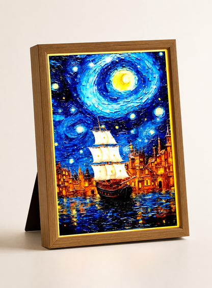 Living Masterpiece – Light Painting Photo Frame Lamp