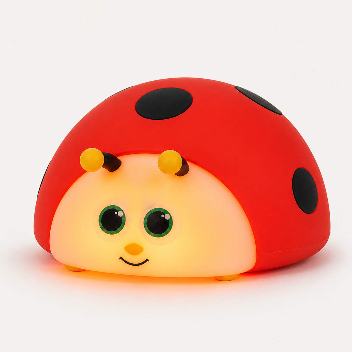 
ObiDotty – Silicone Ladybug Night Lamp - studio view
