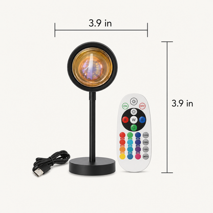 Sunset Halo – Remote Sunset Halo Lamp