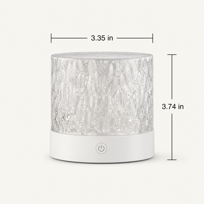 Firelight Ripple – Rechargeable Water Ripple Table Lamp
