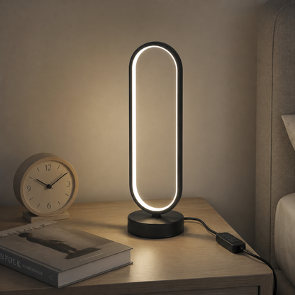 Arc Loop – Aluminum Ring Lamp