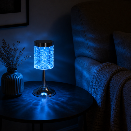 Diamond Tower – RGB Crystal Table Lamp