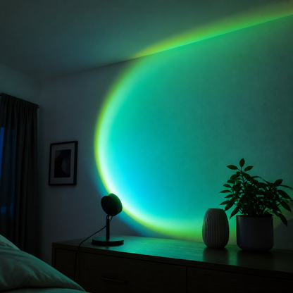 Golden Hour – 16-Color Sunset Projector Lamp