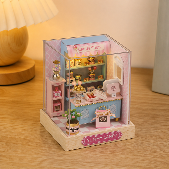 Candy Shop – Mini Dollhouse Kit