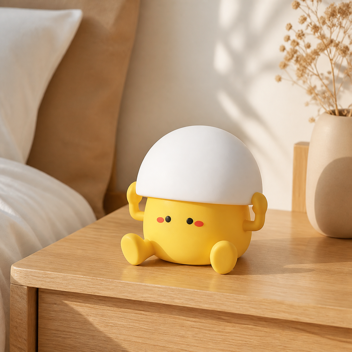 ObiYolky – Egg Yolk Night Lamp - daytime view