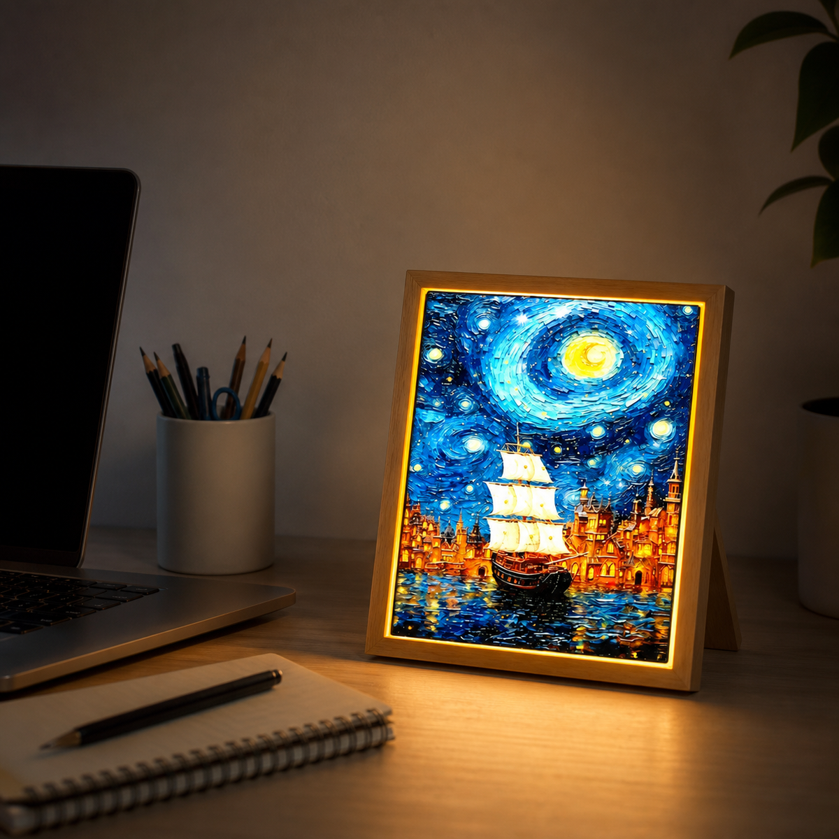 Living Masterpiece – Light Painting Photo Frame Lamp