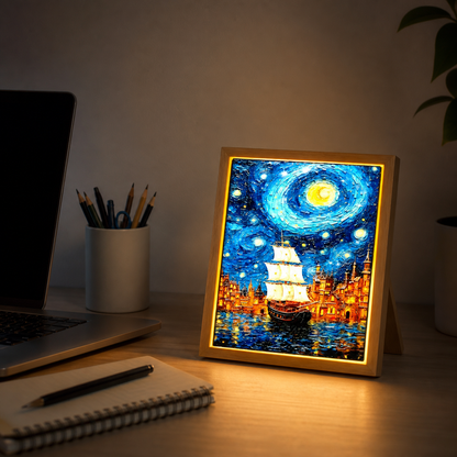 Living Masterpiece – Light Painting Photo Frame Lamp