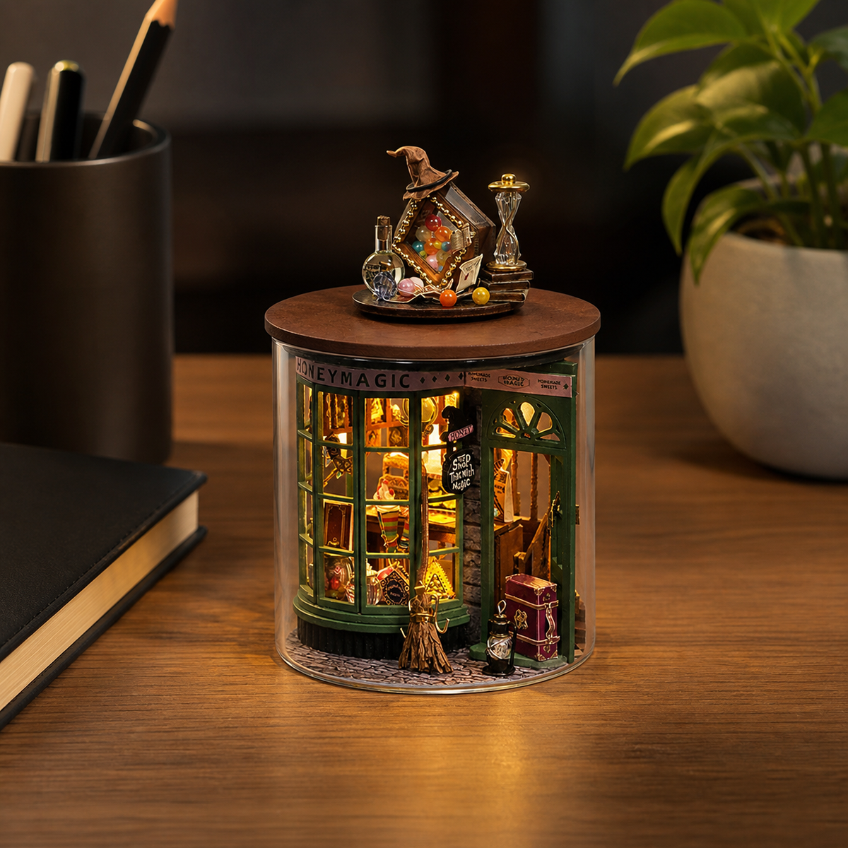 Bottle House – DIY Miniature Dollhouse Bottle Kit