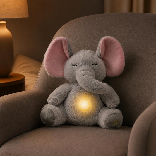 ObiCub – Light-Up Breathing Elephant Plush Toy