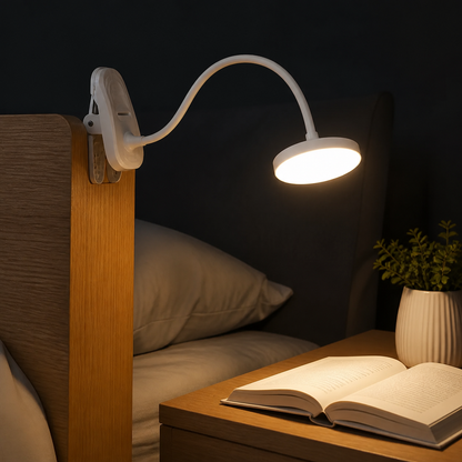 Clip Reader – Clip-On Desk Reading Lamp