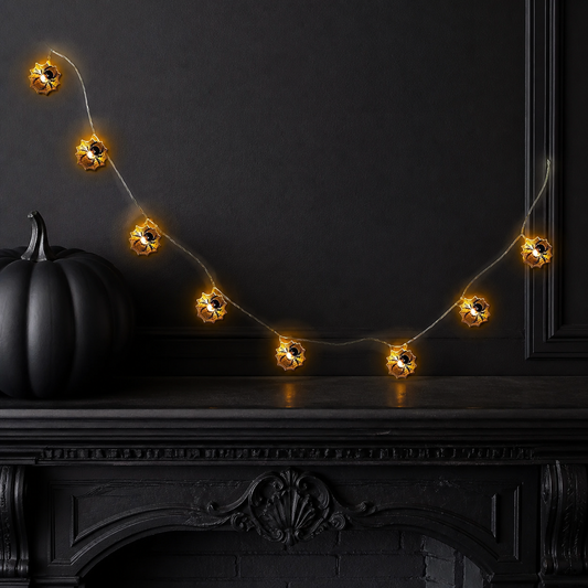 Cobweb Lights – Halloween LED String Lights