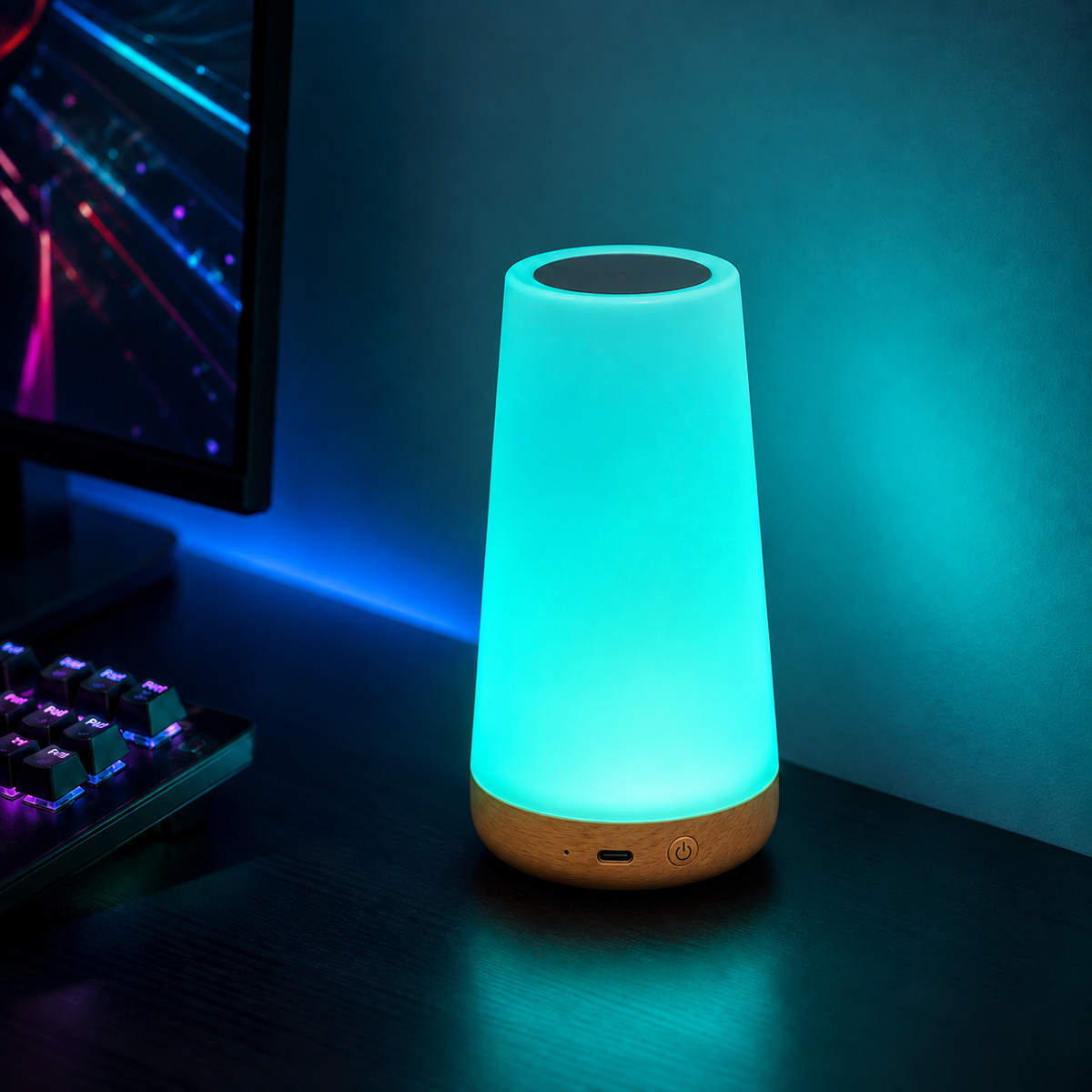 Rainbow Bedside – 13-Color Bedside Lamp