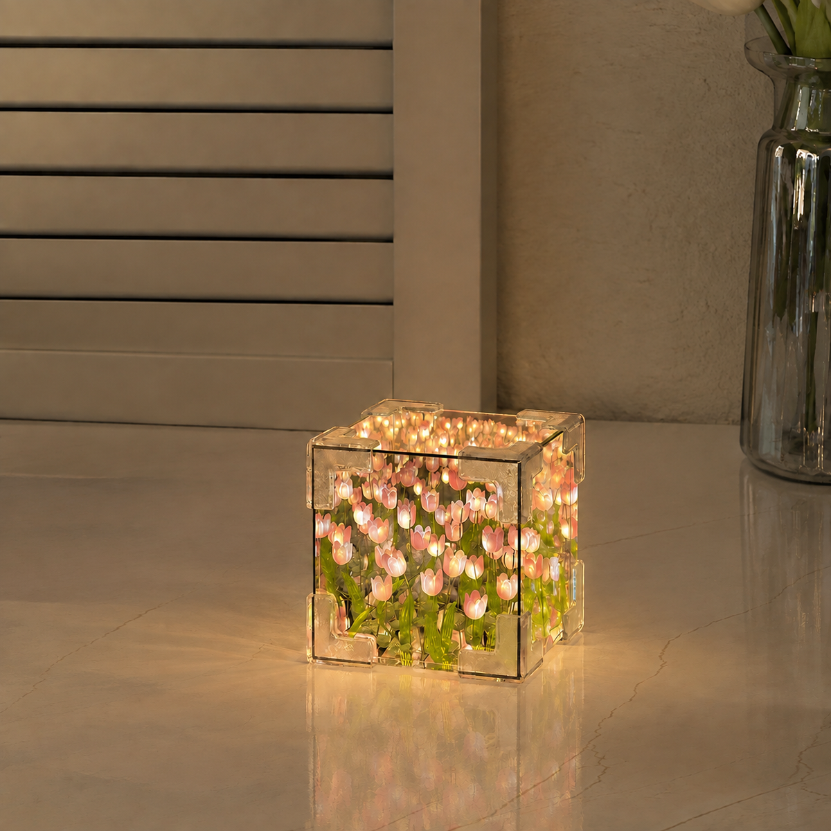 Tulip Mirror XL – DIY Tulip Mirror Cube Lamp Kit