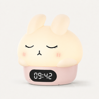 ObiHoppy – Silicone Bunny Alarm Clock & Night Lamp