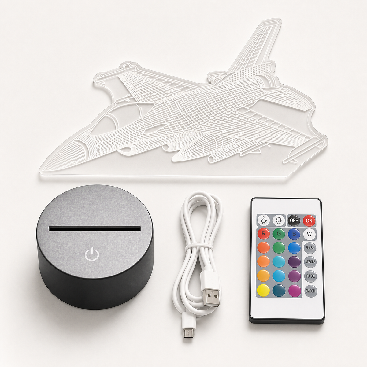 Sky Pilot – Airplane 3D Illusion Lamp