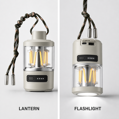 Retro Camper – COB Camping Lamp