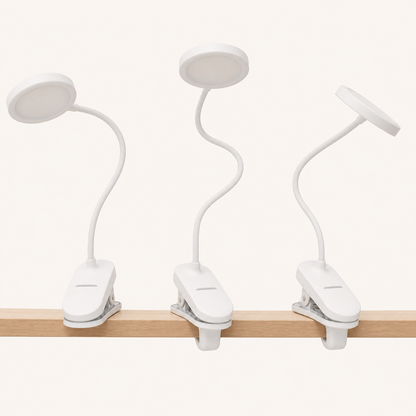 Clip Reader – Clip-On Desk Reading Lamp