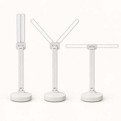 Twin Wing – Dual-Head Folding Reading Lamp