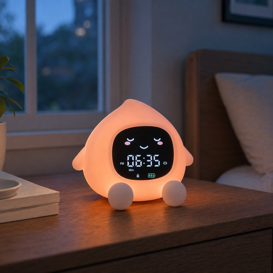 ObiPeachy – Night Lamp & Sleep Trainer Clock