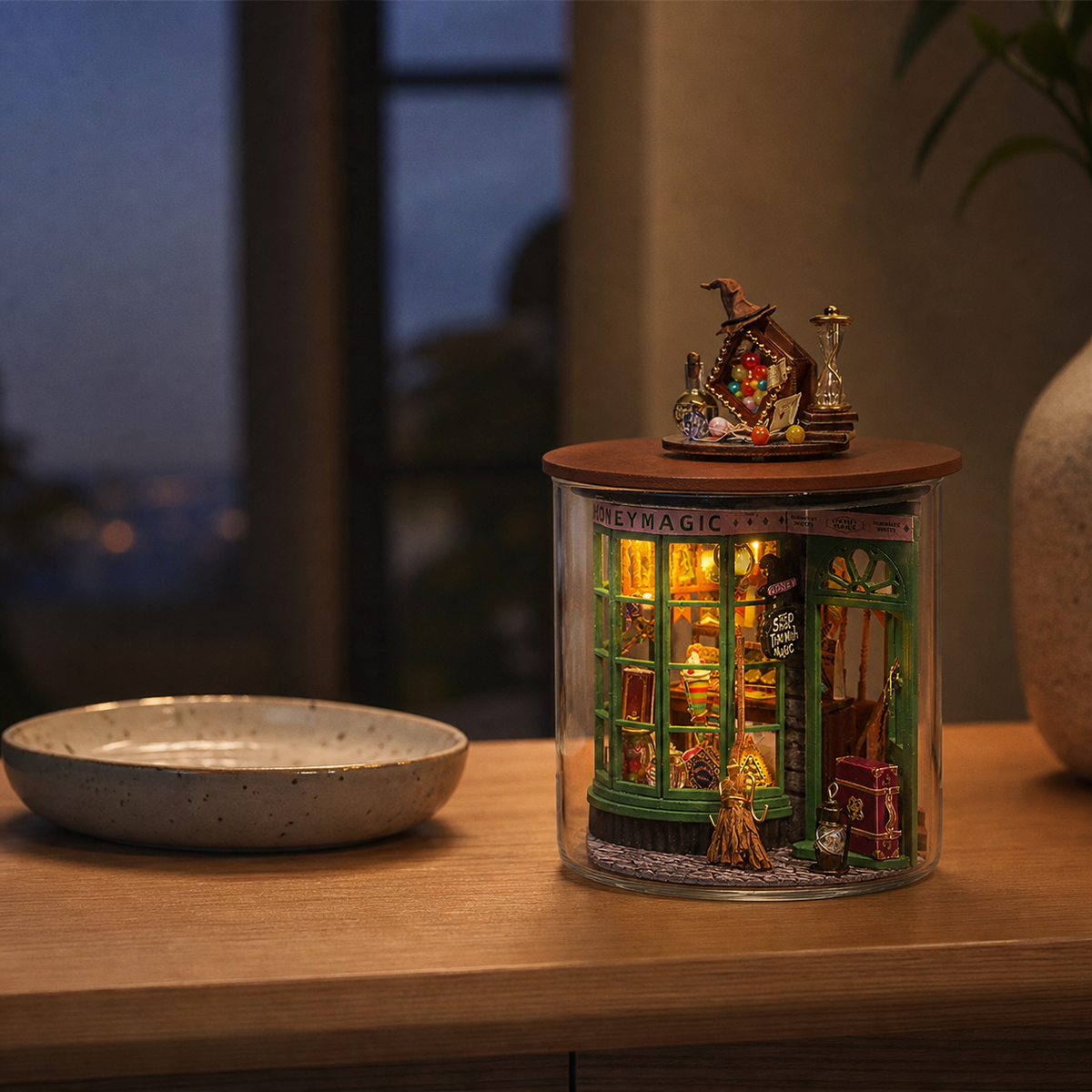 Bottle House – DIY Miniature Dollhouse Bottle Kit