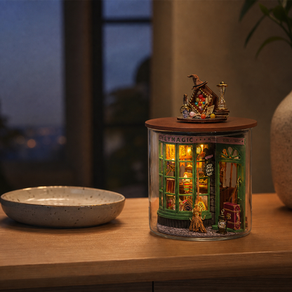 Bottle House – DIY Miniature Dollhouse Bottle Kit