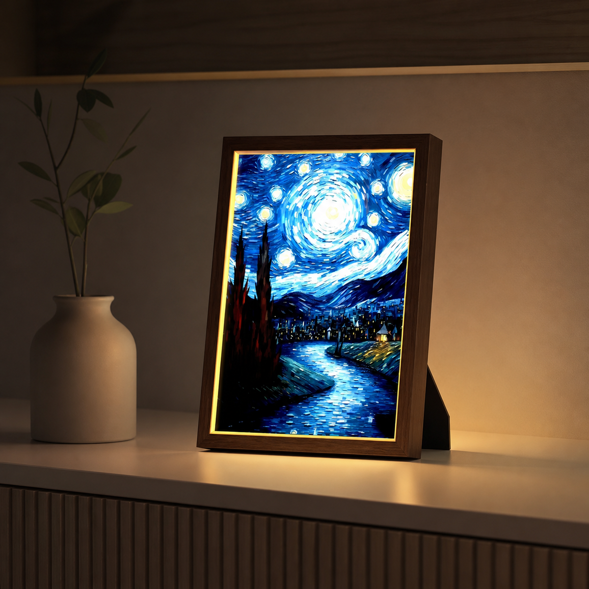 Living Masterpiece – Light Painting Photo Frame Lamp