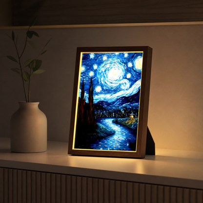 Living Masterpiece – Light Painting Photo Frame Lamp