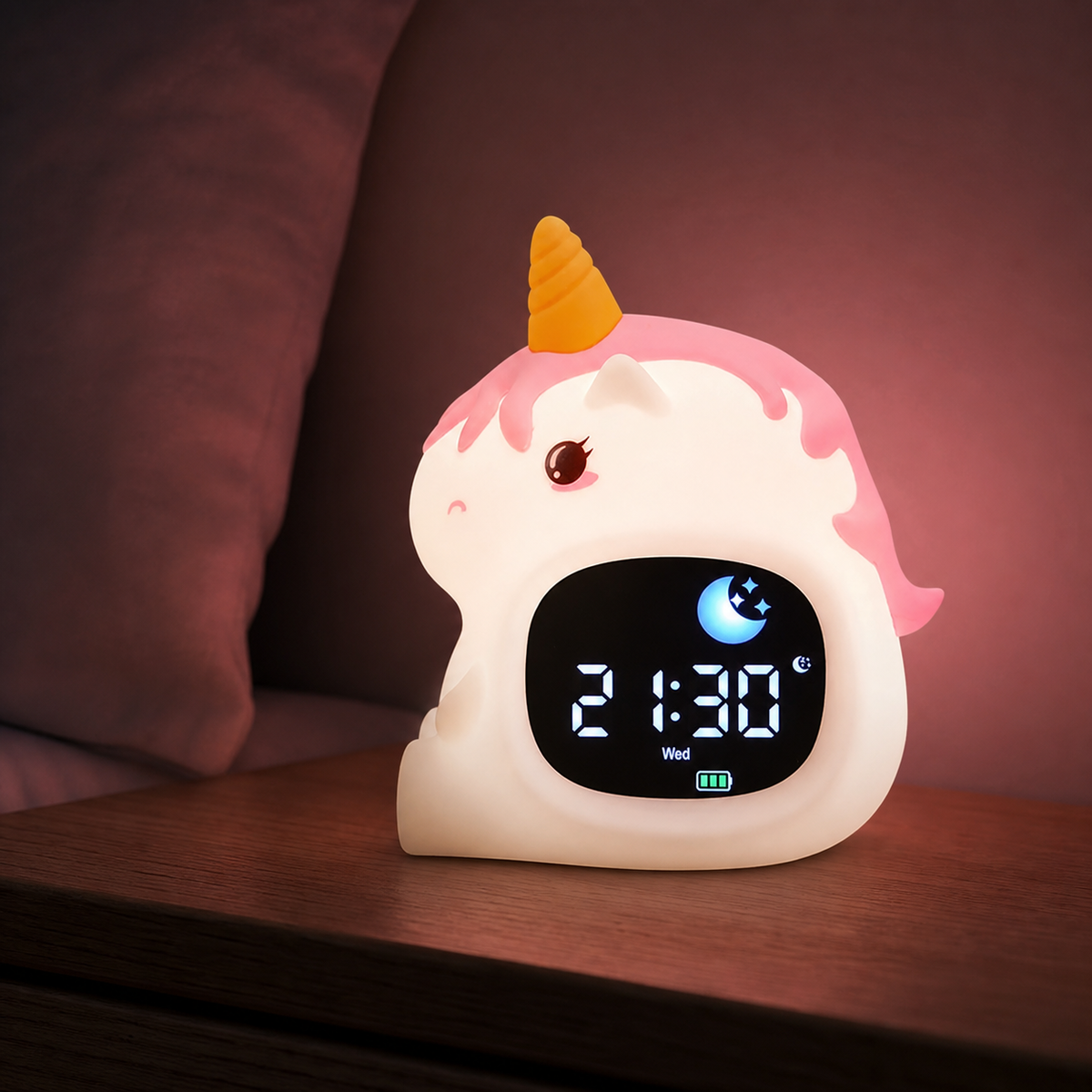 ObiCloudy – Animal Sleep-Training Lamp - nighttime view