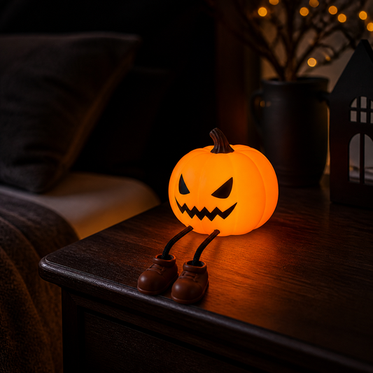 ObiSpooky – Rechargeable Halloween Night Lamp - nighttime view