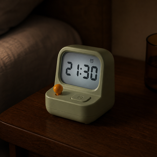ObiChime – Backlit Digital Alarm Clock - nighttime view