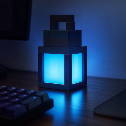 Dungeon Torch – Pixel Style Portable Lamp
