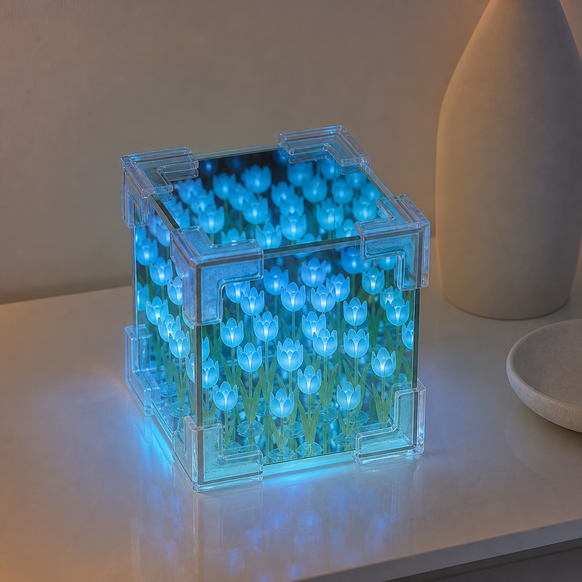 
Tulip Box – DIY Tulip Cube Night Lamp Kit