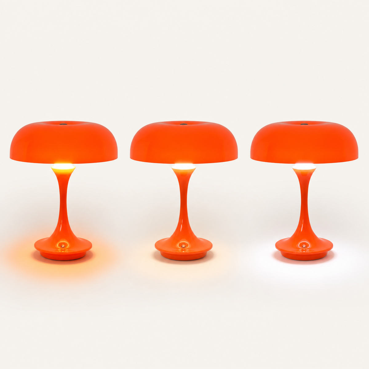
Tangerine Dream – Dimmable USB Mushroom Table Lamp