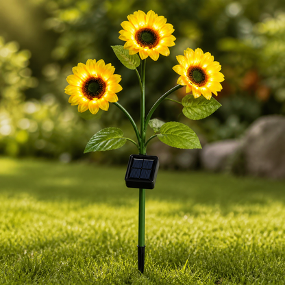 Solar Sunflowers – Solar Sunflower Garden Lamp