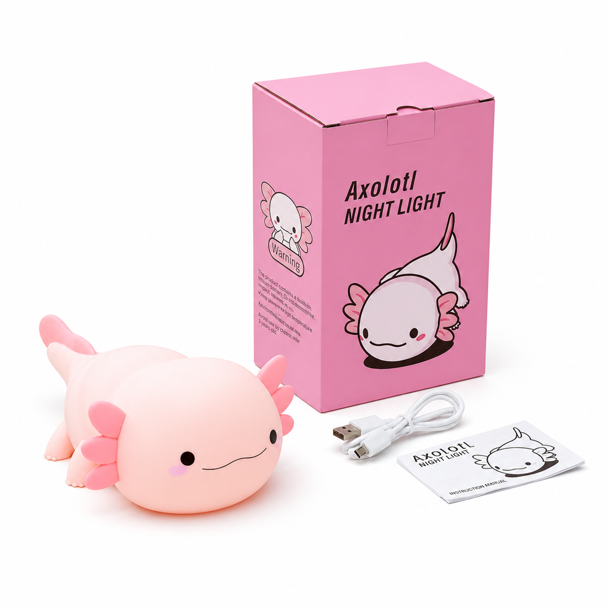 ObiAxolotl – Axolotl Night Lamp