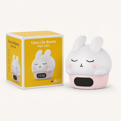 ObiHoppy – Silicone Bunny Alarm Clock & Night Lamp