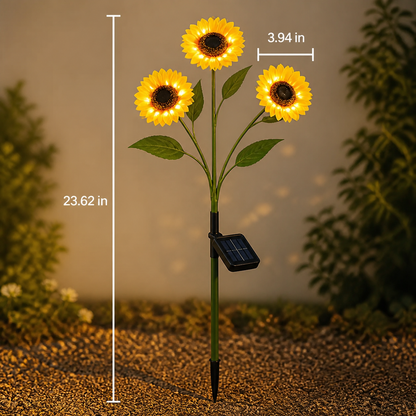 Solar Sunflowers – Solar Sunflower Garden Lamp