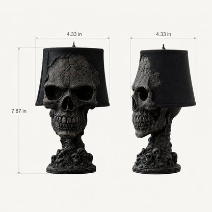 Cracked Skull – Resin Skull Lamp