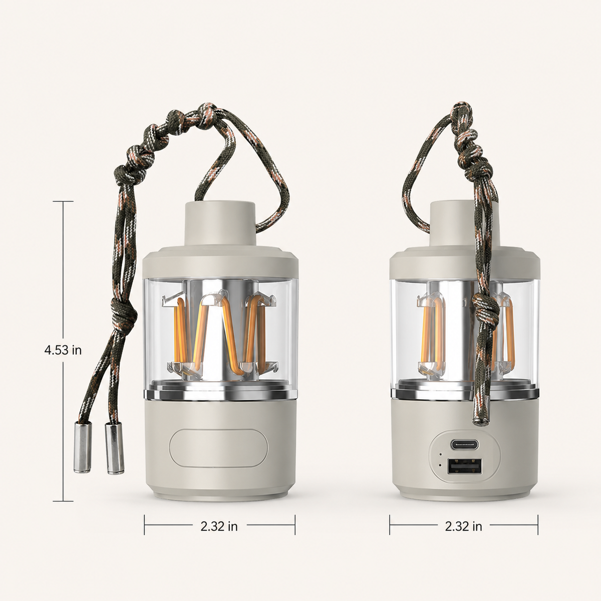 Retro Camper – COB Camping Lamp