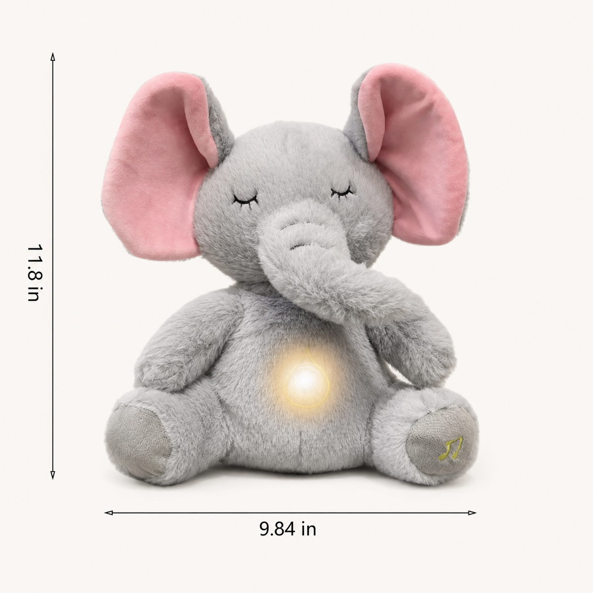 
ObiCub – Light-Up Breathing Elephant Plush Toy