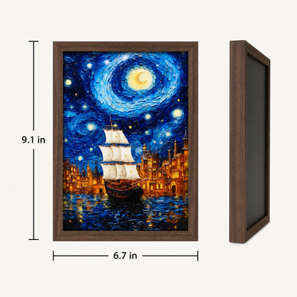 Living Masterpiece – Light Painting Photo Frame Lamp