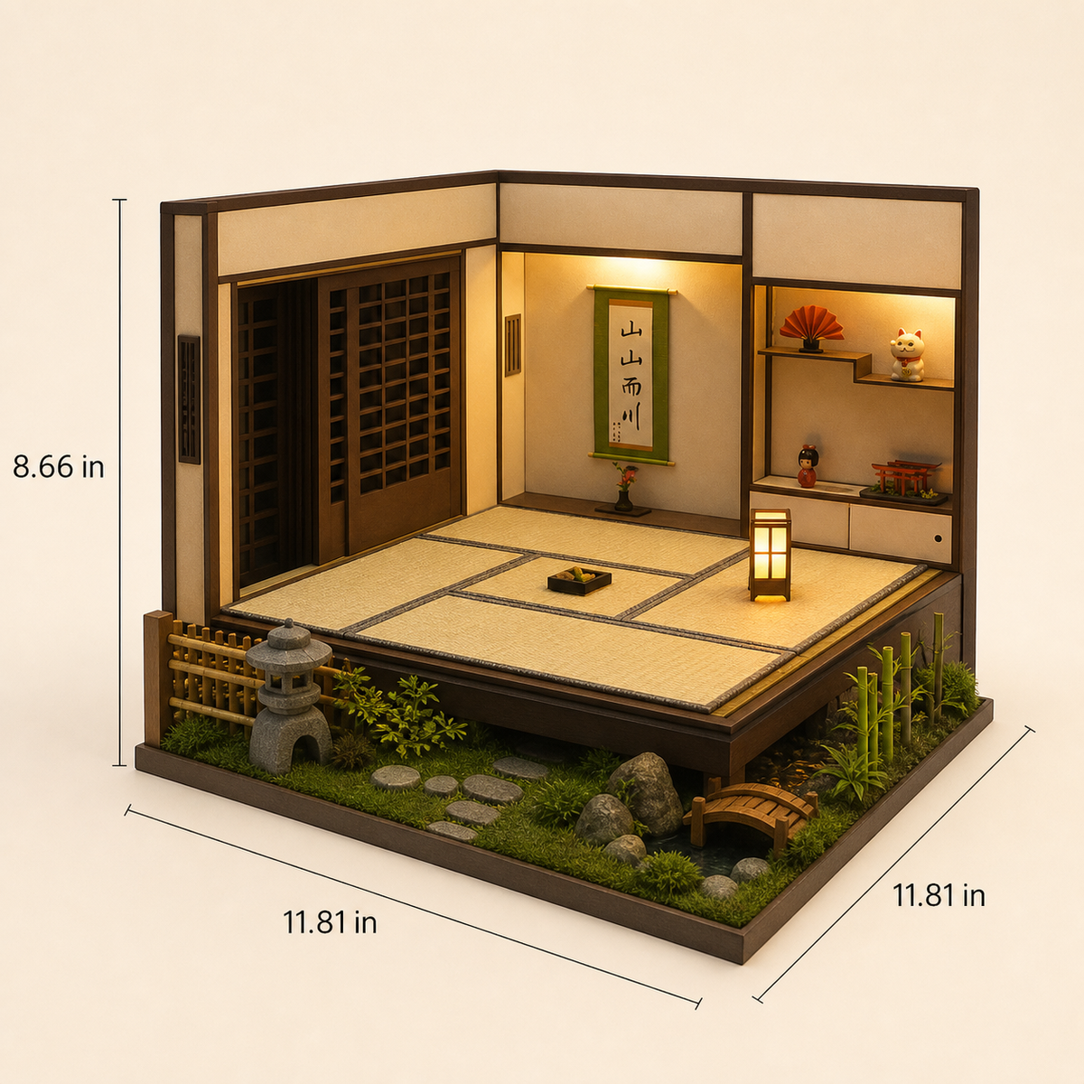 Tatami Room – Japanese Room Dollhouse Kit
