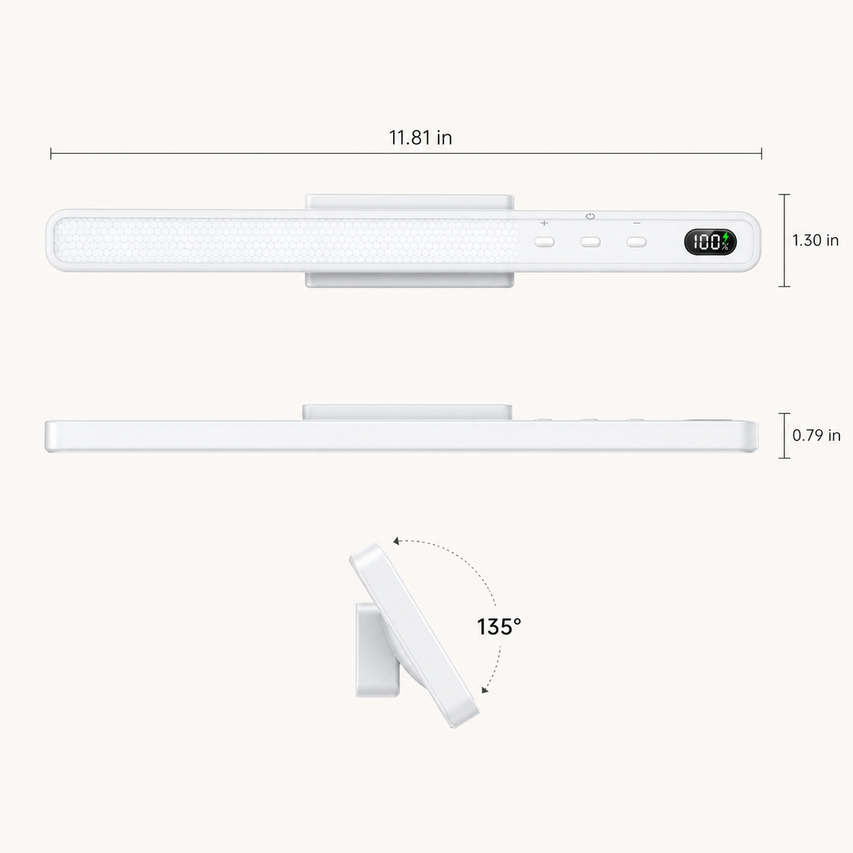 Vanity Bar – Rechargeable Vanity Mirror Lamp