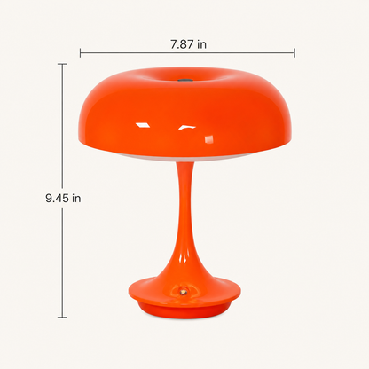 Tangerine Dream – Dimmable USB Mushroom Table Lamp