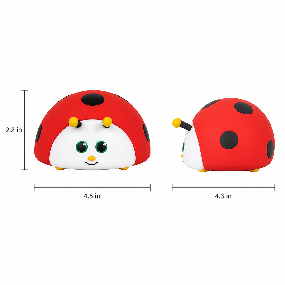 
ObiDotty – Silicone Ladybug Night Lamp