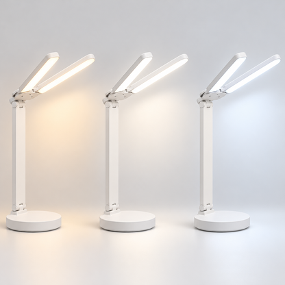 Twin Wing – Dual-Head Folding Reading Lamp