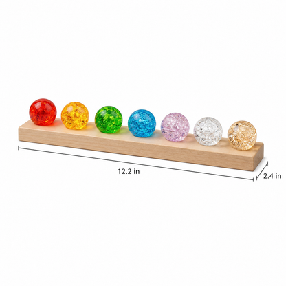Healing Spheres – Natural Stone Lamp Set