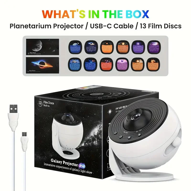 Home Planetarium – 360-Degree Planetarium Projector Lamp