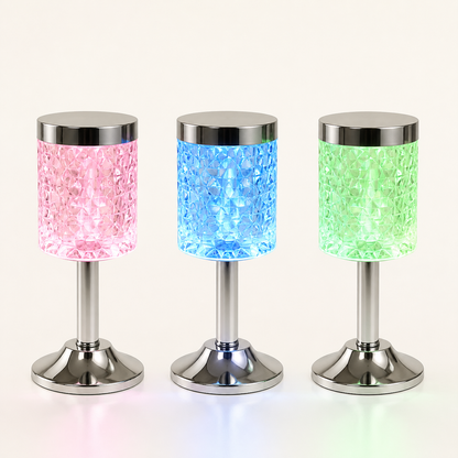 Diamond Tower – RGB Crystal Table Lamp