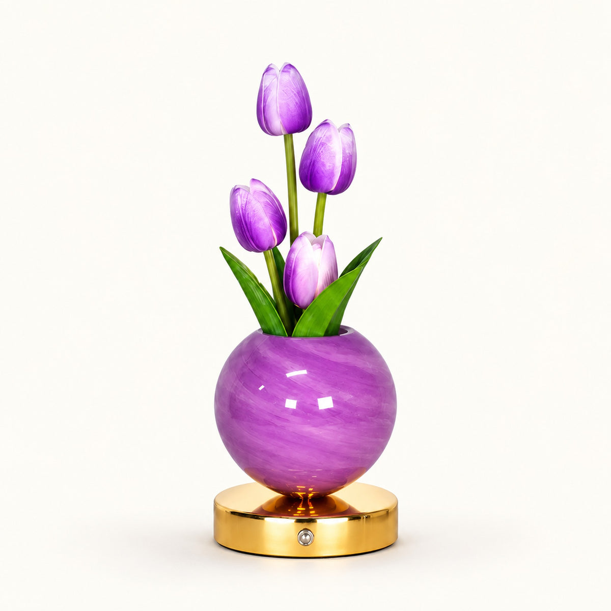 Tulip Bouquet – Rechargeable Tulip Lamp - Lilac variant